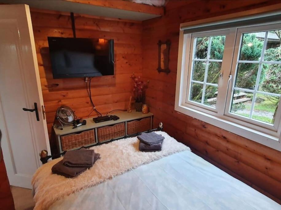 Cosy Cabin In Snowdonia With Views Wi-Fi Dog Friendly & Parking Trawsfynydd Extérieur photo
